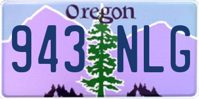 OR license plate 943NLG