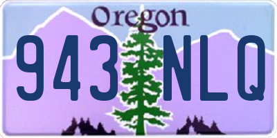 OR license plate 943NLQ