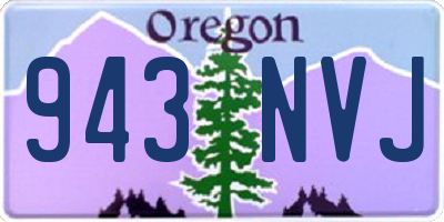 OR license plate 943NVJ