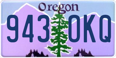 OR license plate 943OKQ