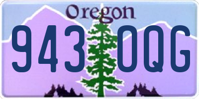 OR license plate 943OQG