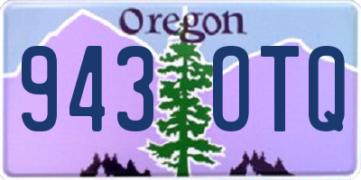 OR license plate 943OTQ