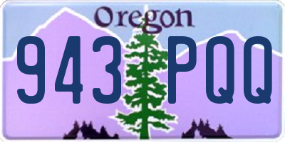 OR license plate 943PQQ