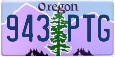 OR license plate 943PTG