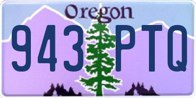 OR license plate 943PTQ