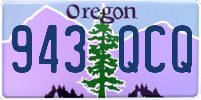 OR license plate 943QCQ