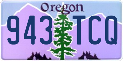OR license plate 943TCQ