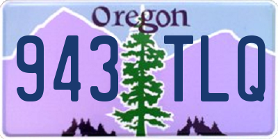 OR license plate 943TLQ