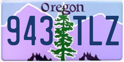 OR license plate 943TLZ