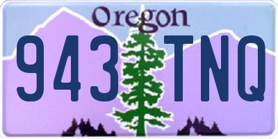 OR license plate 943TNQ
