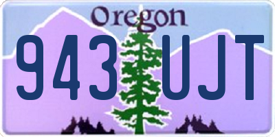 OR license plate 943UJT