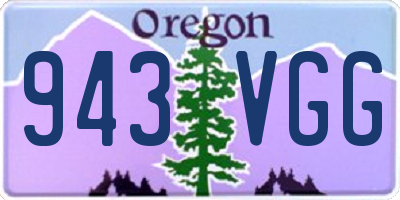 OR license plate 943VGG