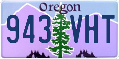 OR license plate 943VHT