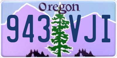 OR license plate 943VJI