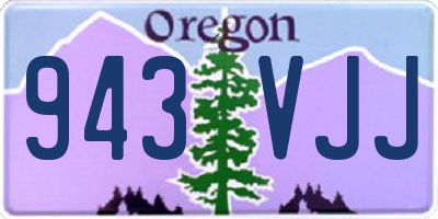 OR license plate 943VJJ