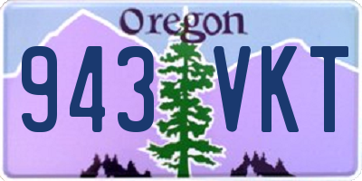 OR license plate 943VKT