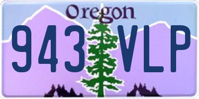 OR license plate 943VLP