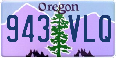 OR license plate 943VLQ