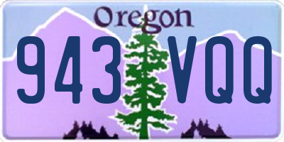 OR license plate 943VQQ