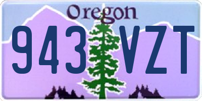OR license plate 943VZT