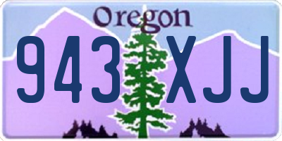 OR license plate 943XJJ