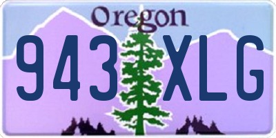 OR license plate 943XLG