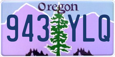 OR license plate 943YLQ