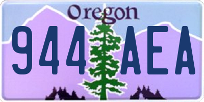OR license plate 944AEA