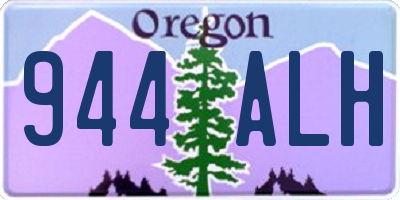 OR license plate 944ALH