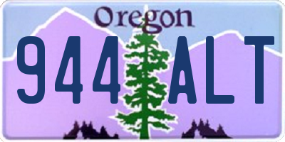 OR license plate 944ALT