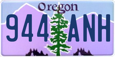 OR license plate 944ANH