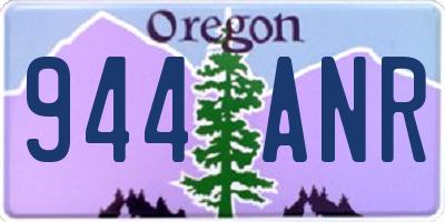 OR license plate 944ANR