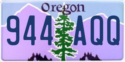 OR license plate 944AQQ