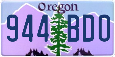 OR license plate 944BDO