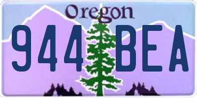 OR license plate 944BEA