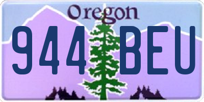 OR license plate 944BEU