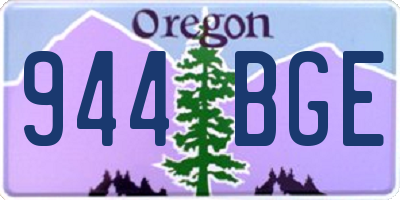 OR license plate 944BGE