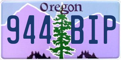 OR license plate 944BIP