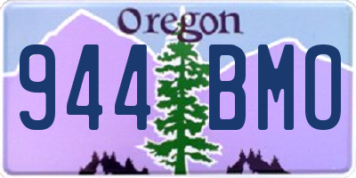 OR license plate 944BMO