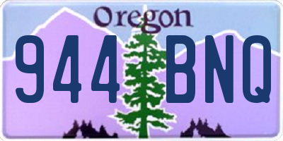 OR license plate 944BNQ