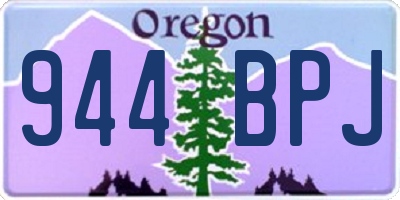 OR license plate 944BPJ
