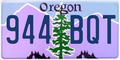 OR license plate 944BQT