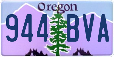 OR license plate 944BVA