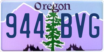 OR license plate 944BVG