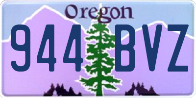 OR license plate 944BVZ