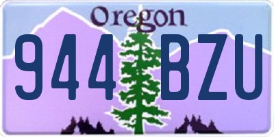 OR license plate 944BZU