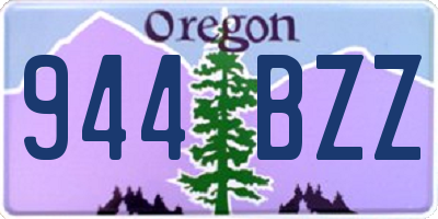 OR license plate 944BZZ