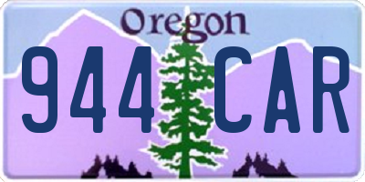 OR license plate 944CAR