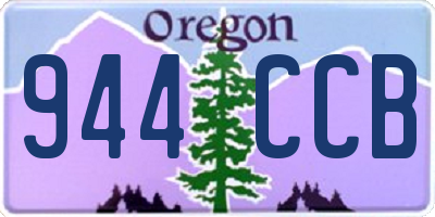 OR license plate 944CCB