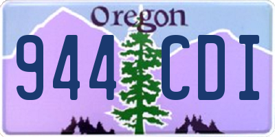 OR license plate 944CDI